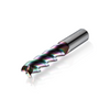 DLC Dilapisi 3 Seruling Aluminium Milling Cutter
